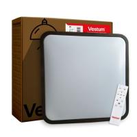 Светильник Vestum GLOW матовий 60W 391*391*65мм 3000К-6500К з ДК го Фото
