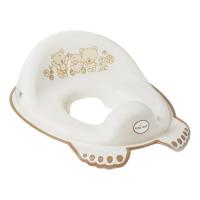 Накладка на унитаз Tega Baby Teddy Bea антиковзка, beige Фото