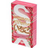 Презервативы Sagami Xtreme Fruity Strawberry С ароматом клубники 10 шт Фото