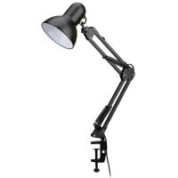 Настольная лампа Євросвітло Ridy-027 E27 зі струбциною чорна Фото