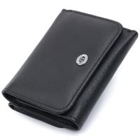 Кошелек ST Leather Из натуральной кожи Черный Фото