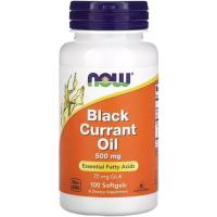 Травы Now Foods Масло черной смородины, 500 мг, Black Currant Oil, Фото