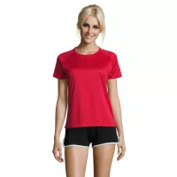 Футболка Sol's Sporty Women червоний L Фото