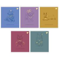 Тетрадь Yes Luxure doggy 24 листа линия Фото