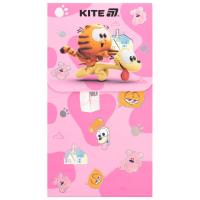 Блокнот Kite на магніті Garfield 60 аркушів, клітинка Фото
