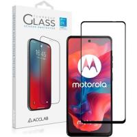 Стекло защитное ACCLAB Full Glue Moto G04 Black Фото