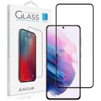 Стекло защитное ACCLAB Full Glue Samsung S21 (G991) Black Фото
