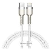 Дата кабель Baseus USB-C to Lightning 2.0m Cafule Metal PD 20W white Фото