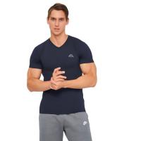 Футболка Kappa T-shirt Mezza Manica Scollo V K1311 BluNavy темно- Фото