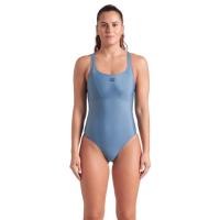 Купальник Arena Solid Swimsuit Control Pro Bac 005910-550 Сірий 42 Фото