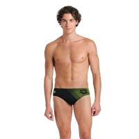 Плавки Arena Foggy Dots Swim Briefs 008482-506 чорний, жовтий 1 Фото