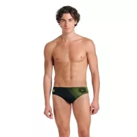 Плавки Arena Foggy Dots Swim Briefs 008482-506 чорний, жовтий 1 Фото