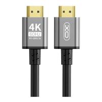 Кабель мультимедийный XO HDMI M to HDMI M 3.0m V2.0 black Фото