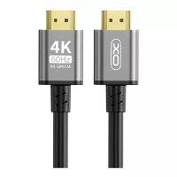 Кабель мультимедийный XO HDMI M to HDMI M 3.0m V2.0 black Фото