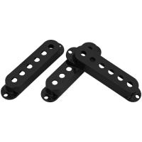Крышка для звукоснимателя DiMarzio Strat Pickup Covers (Black) Фото