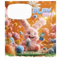 Тетрадь Школярик Play now 12 листов клетка Фото