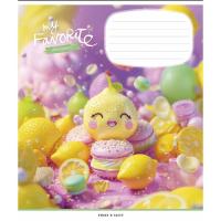 Тетрадь Школярик Favorite desserts 12 листов клетка Фото