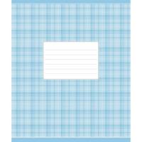 Тетрадь Школярик Голубая шотландка 24 листа линия Фото