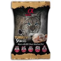 Лакомство для котов Alpha Spirit Turkey Snacks 50 г Фото