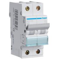 Автоматичний вимикач Hager 2-п. C 25A (6kA) 2M (A) Фото