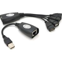 Адаптер Voltronic USB extender 50 m RJ-45 to 4xUSB AF Фото