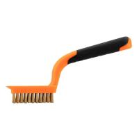 Щетка по металлу Neo Tools 5х11 рядов, прямая проволока 0.3мм, 180мм, двухком Фото