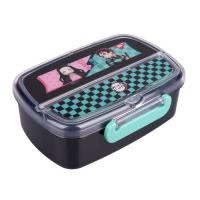 Ланч-бокс дитячий Yes Demon Slayer 750 мл, з приладдям Фото