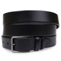 Ремень Vintage Мужской кожаный Черный Фото