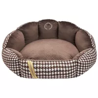 Лежак для тварин Chloe's Home Positano М коричневий Фото