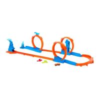 Автотрек Hot Wheels Track creator Потрійна петля Фото