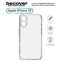 Чохол до мобільного телефона BeCover Anti-Shock Apple iPhone 17 Clear Фото