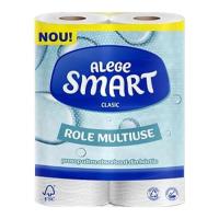 Бумажные полотенца Smart Tissue Classic 2 слоя 50 отрывов 11 м 2 рулона Фото