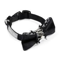 Ошейник для животных Chloe's Home Perlove черный M Фото