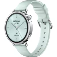 Смарт-годинник Xiaomi Watch S4 41mm Fluororubber Strap Мятно-зелений BHR Фото