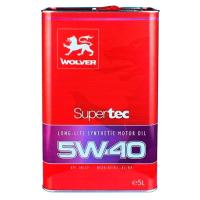 Моторное масло Wolver Supertec 5W-40, API SN/CF 5л Фото