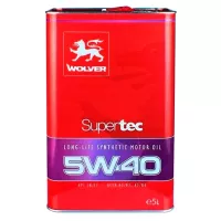 Моторна олива Wolver Supertec 5W-40, API SN/CF 5л Фото