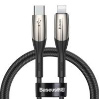 Дата кабель Baseus USB-C to Lightning 1.0m 18W black Фото