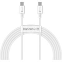 Дата кабель Baseus USB-C to USB-C 1.0m 100W white Фото