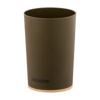 Стакан для ванной комнаты Ardesto Minimalism Темно-зеленый Фото