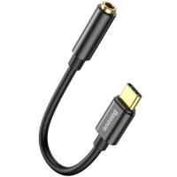 Переходник Baseus USB-C M to 3.5mm F 0.1m black Фото