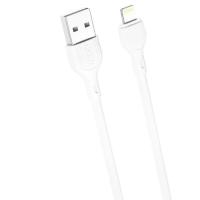 Дата кабель XO USB 2.0 AM to Lightning 2.0m 2.1A white Фото