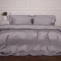 Постельное белье MirSon Tencel №06 Gray 2x143x210 Семейный Фото