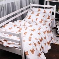 Постельное белье MirSon 017 Teddy Фланель 175х210 двуспальный Фото