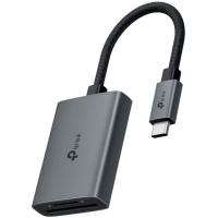 Зчитувач флеш-карт TP-Link USB-C SD + TF silver Фото
