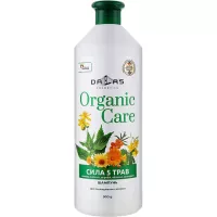 Шампунь Dalas Cosmetics Organic Care Сила 5 трав Для пошкодженого волосся Фото