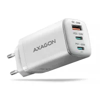 Зарядний пристрій AXAGON 1xUSB + 2xUSB-C 65W QC4+ PD3.0 PPS white Фото