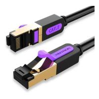 Патч-корд Vention 1м, S/FTP cat 7 RJ-45 black Фото