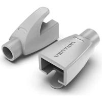 Ковпачок конектора Vention RJ45 Strain Relief Boots Gray PVC Type 100 Pack Фото