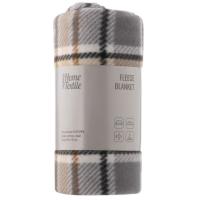 Плед Ardesto Fleece 100% полиэстер, серый 130х160 см Фото