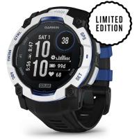 Смарт-часы Garmin Instinct 3, 50mm, Solar, Whitestone with Black Ban Фото